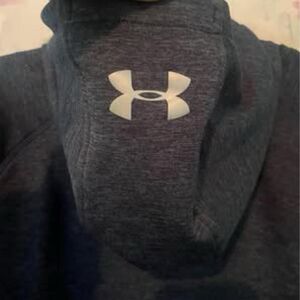 Under-armour Men's Navy and Blue Hoodie